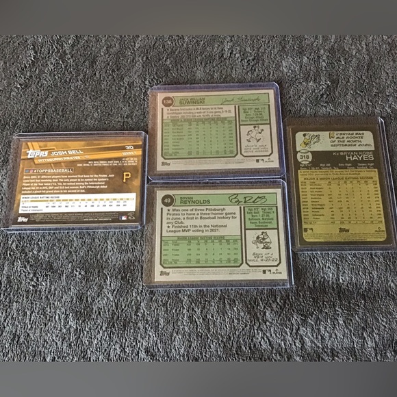 Jack Suwinski 2023 RC Heritage-Ke’Bryan Hayes 2022 Topps Heritage Josh B… - Picture 2 of 4